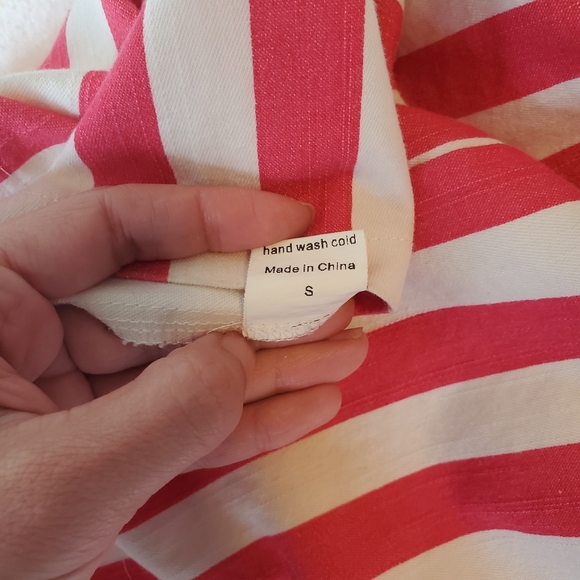 Super Cute Strapless Candy Striper Romper - Picture 9 of 13